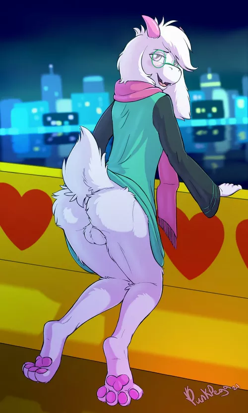 Fluffy Boy (PunkPega) by TangentYoshi