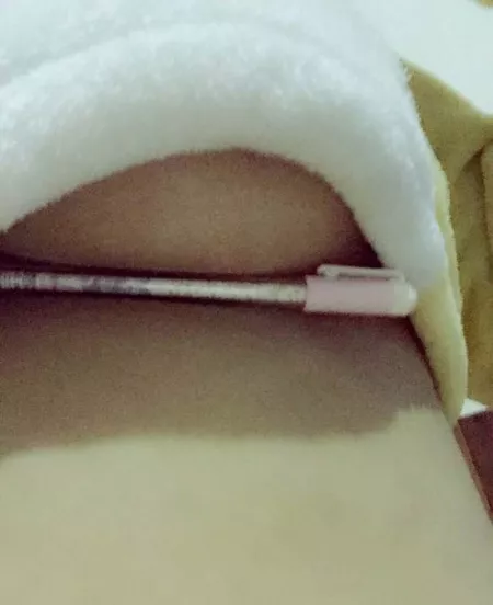 Fluffy Underboob holding pink Pen by NSFWNightwood