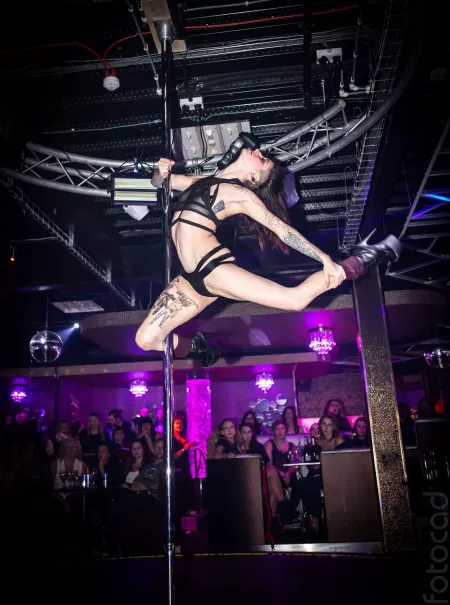 Flying through the air!