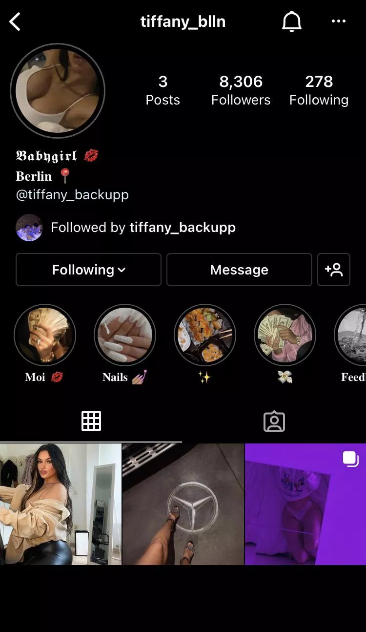 Follow her on insta @tiffany_blln/ folge ihr auf insta @tiffanyblln posted by Commercial_Truck3725