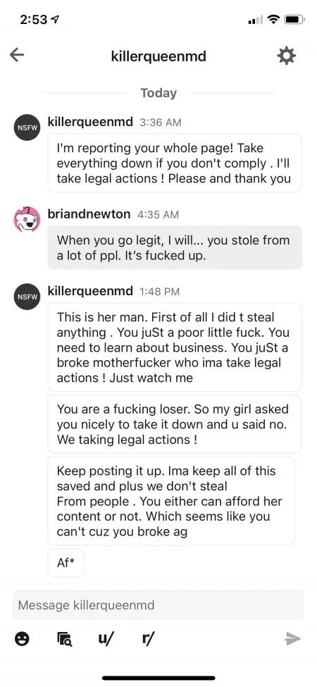 Follow up by briandnewton