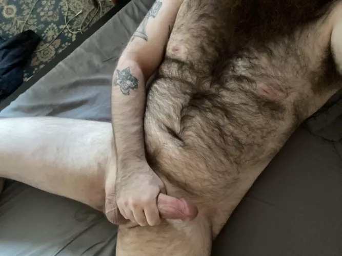 Football and edging all day by bigrredbeard123