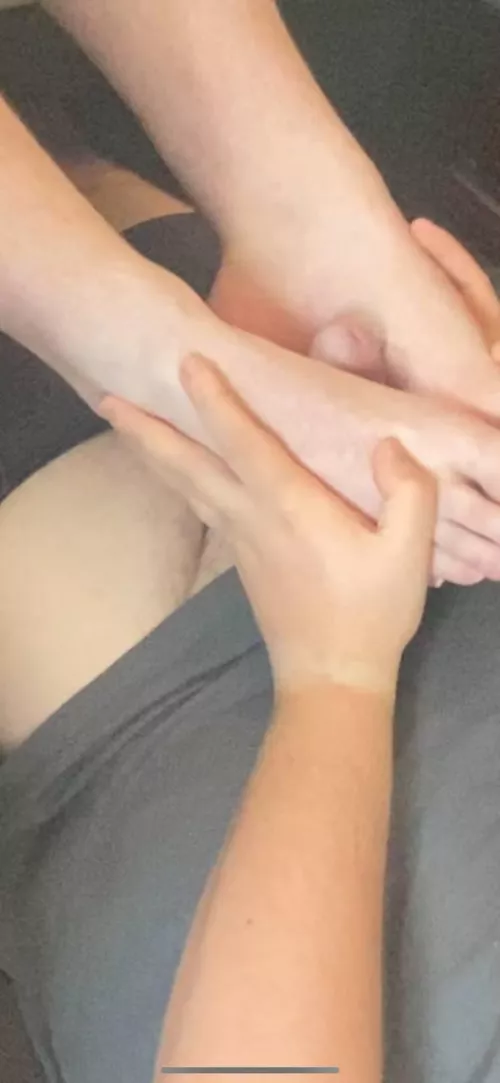 Footjob from my straight friend by Significant_Ad1090