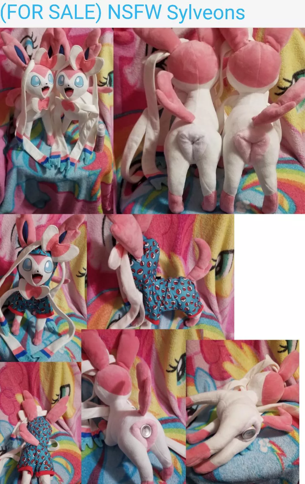 (FOR SALE) NSFW fuckable large female Pokemon eeveelution Sylveon with useable canine pussy/cookie [F] posted by Furry-sale