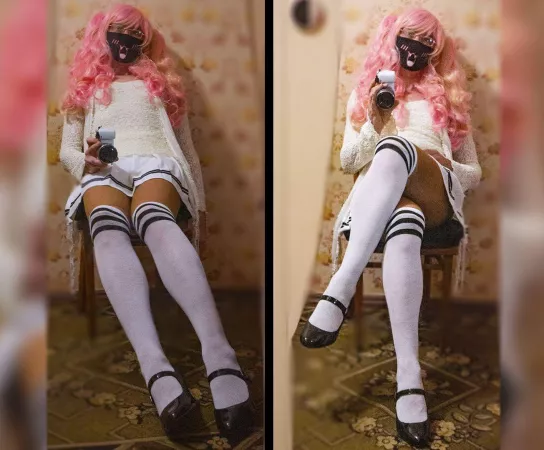 For the first time I wore a skirt and I have only one question for myself... Why didn't I do it before ?!!! Happy Femboy Friday ! by CyberW01f