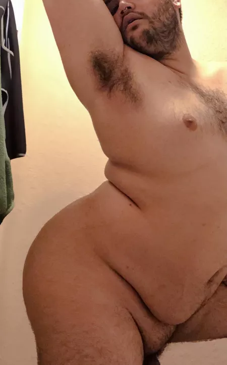 For the musky boys who want a taste before bending me over by HairyBottom20