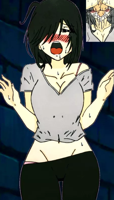 forced ntr blowjob and swallow artwork by NiaTheCatt