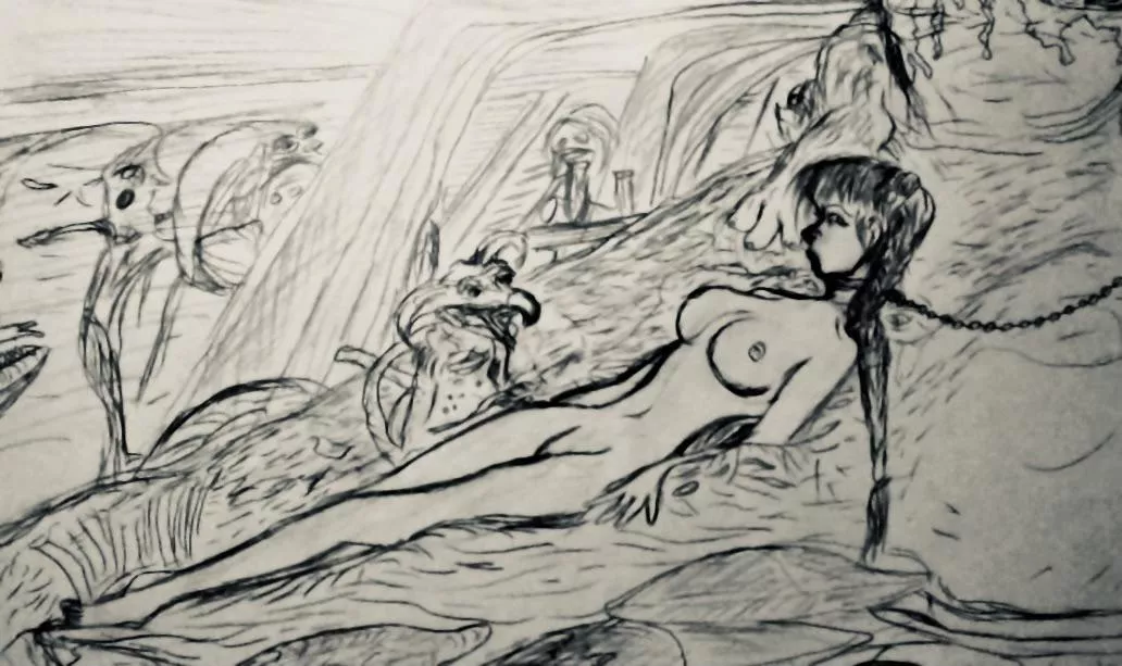 Forced to lay upon a Bed of Hutt by (slaveleiafan42) posted by SlaveLeiaFan42