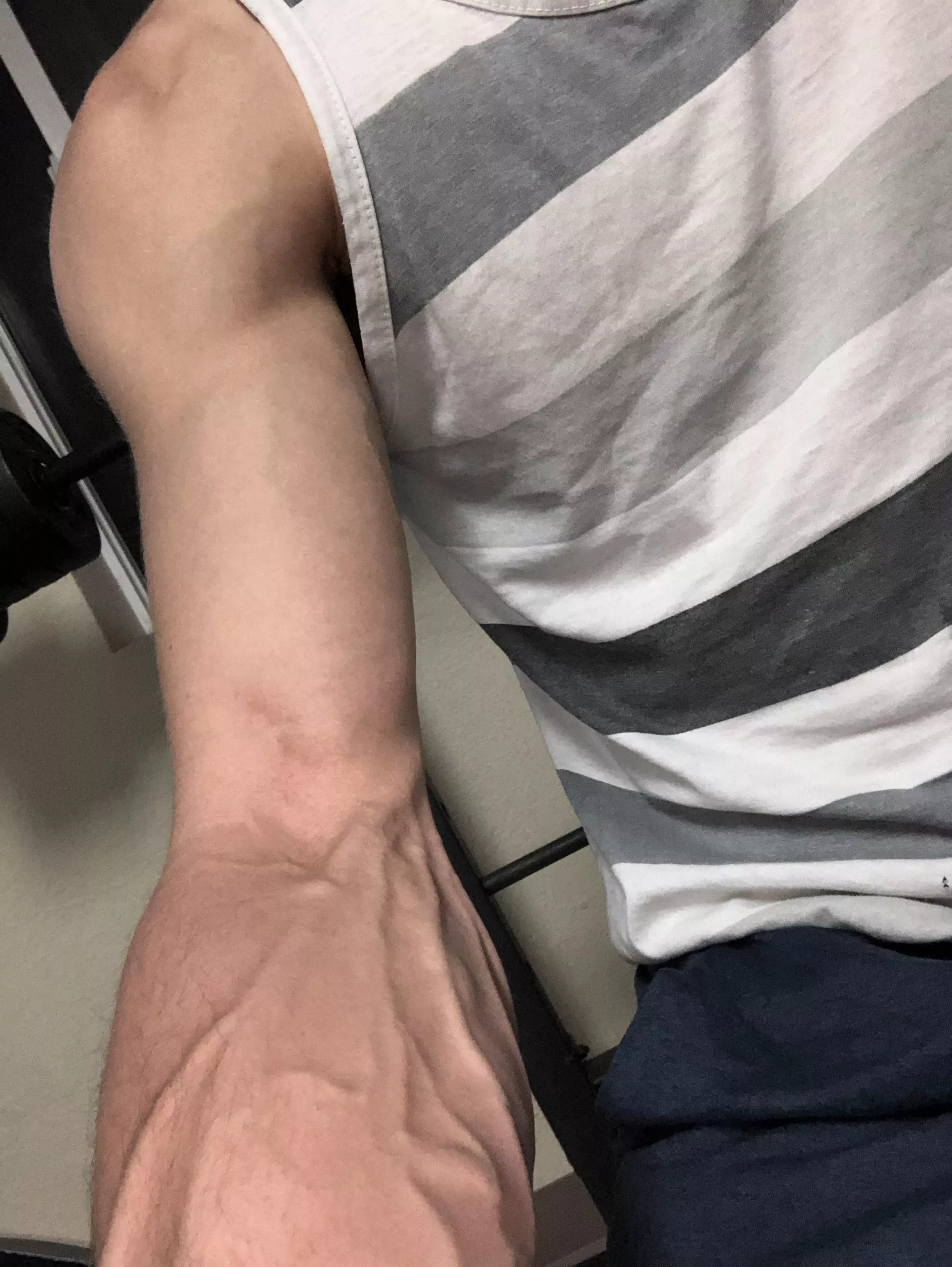 Forearms look good 😘 but I’m working on the biceps 💪 posted by _ShutUpJay_