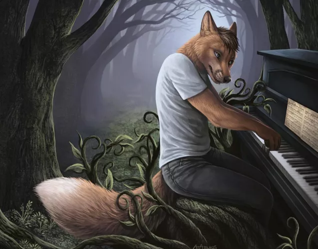 Forest song (art by Rukis) by Bonkers_Reee