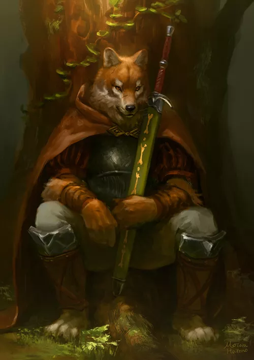 Forest Werewolf [Mofutom] by DL2828