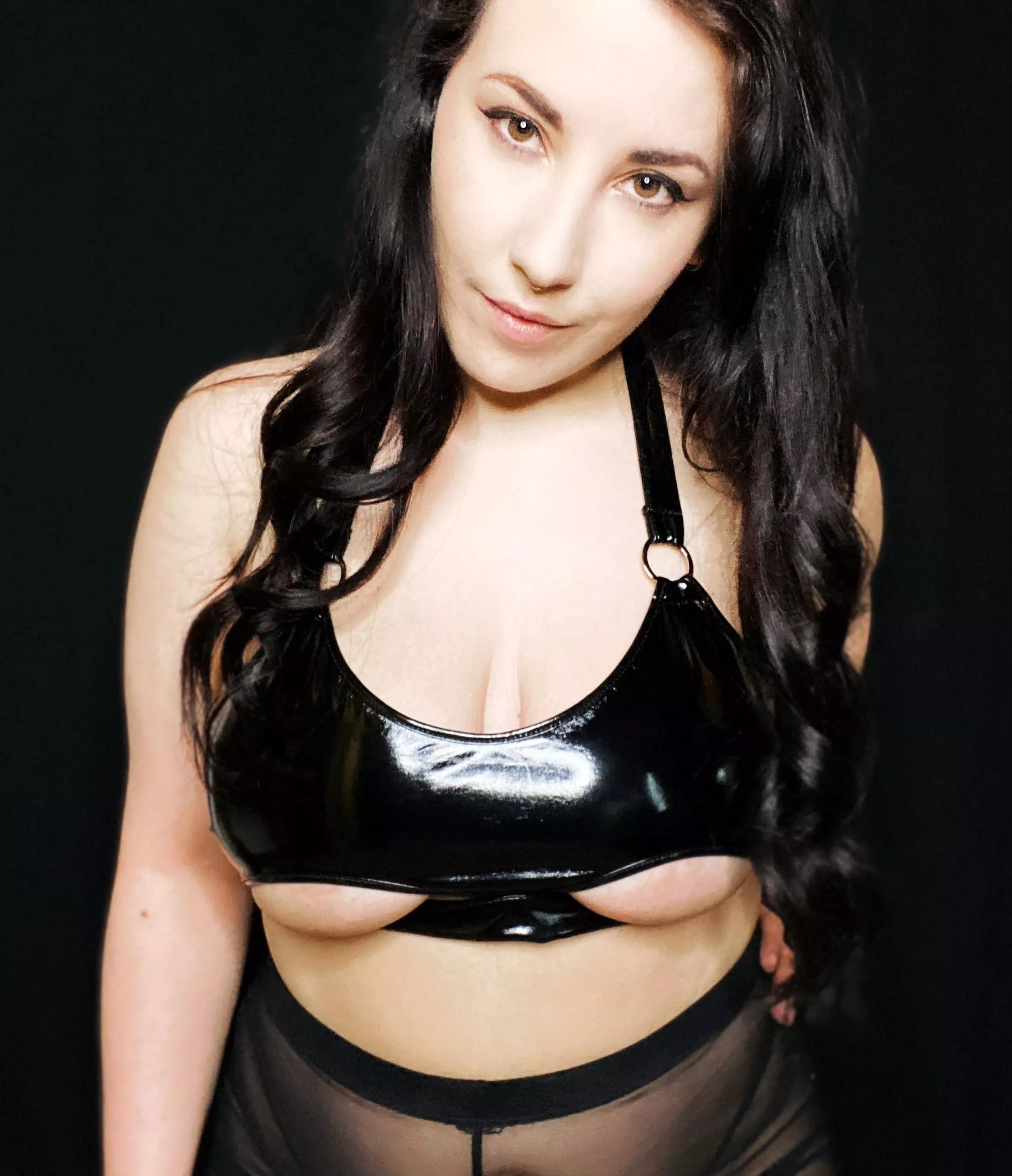 Forever making it harder for you to say no to me 😉🖤 posted by Outrageous_Cakepop