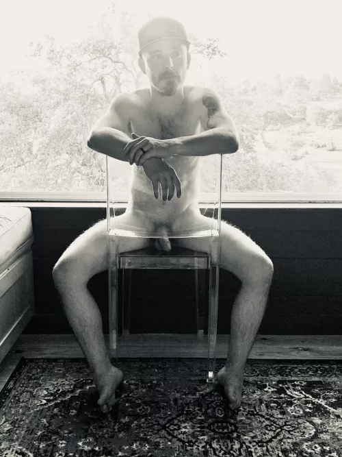 Forgot the chair was see through 😜 by htx123456789