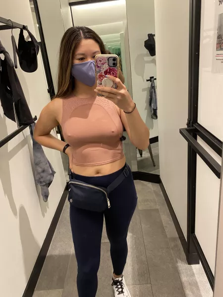 Forgot to wear a bra but love this fanny pack! by sweetxjenx_