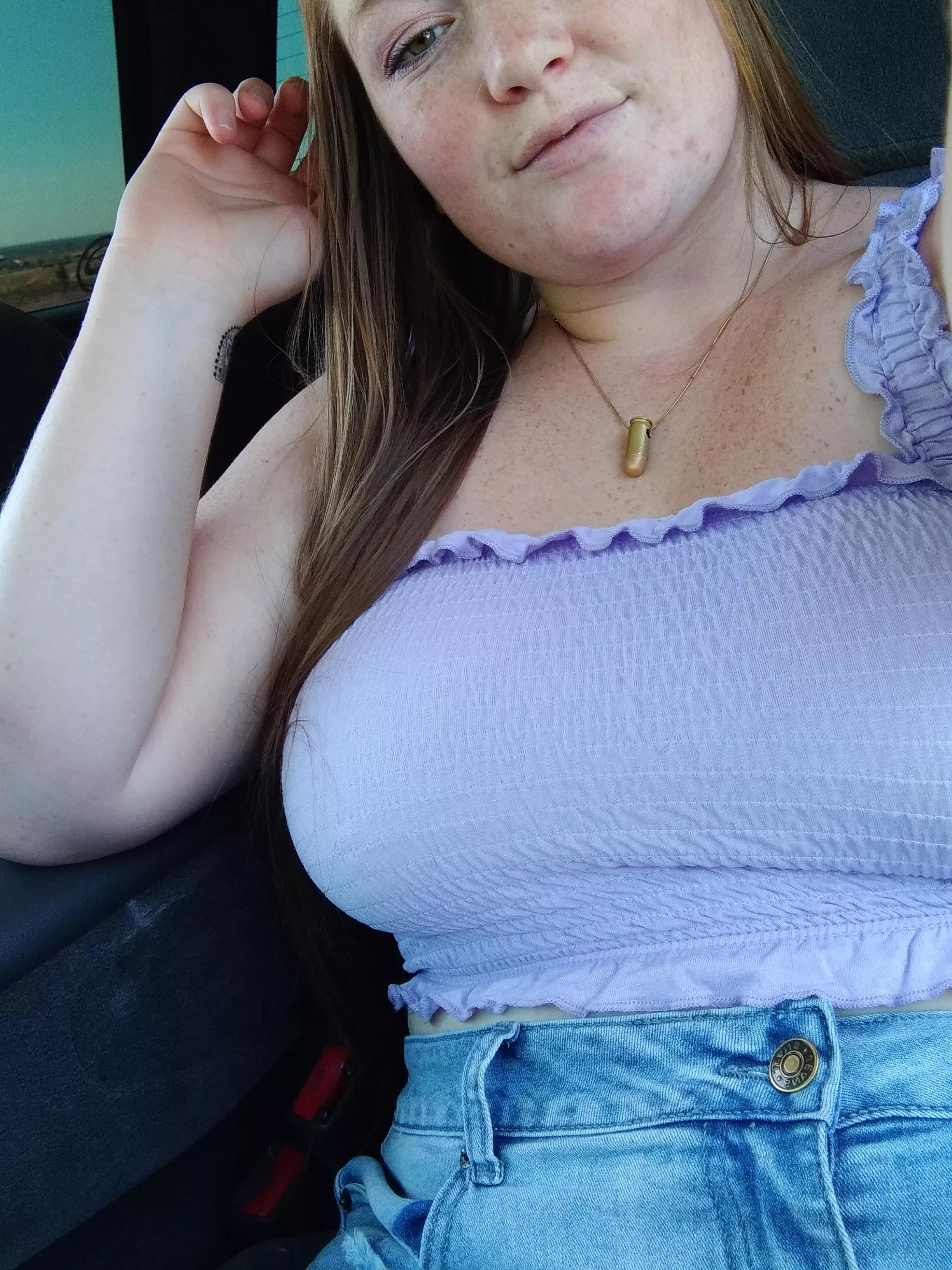Found a bew sub i belong to!!Does purple look good on me?🥰 posted by pussiesncream