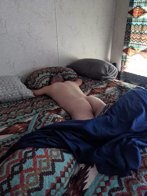 Found him snoozing after his shower by mcgaybois