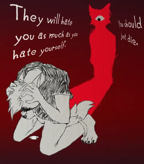 Found old art of mine. Made it in summer, don't remember really what date, but at least in summer. by VirtikWatermelon