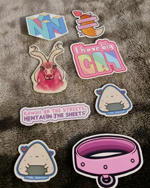 Found some stickers this weekend ;) by crayhobgoblin