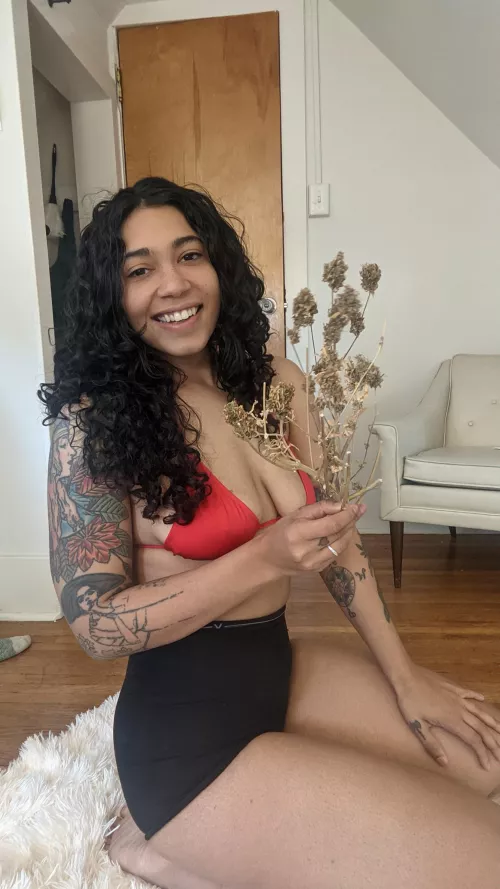 Found this in a random drawer of mine! Guess I got tired of trimming! Oops!! 😂 by TarooRooot