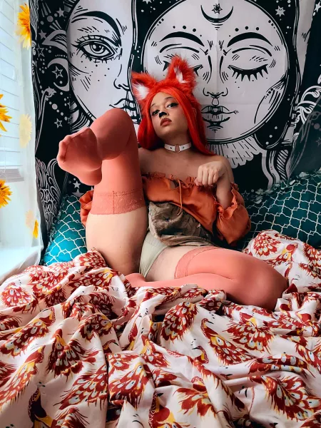 Fox girl OC by Xercesian by Xercesian