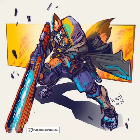 Foxy Vigilante - Kiaun by derideal