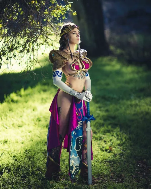 Fractal Fox as Slave Zelda by heckerman_ruby