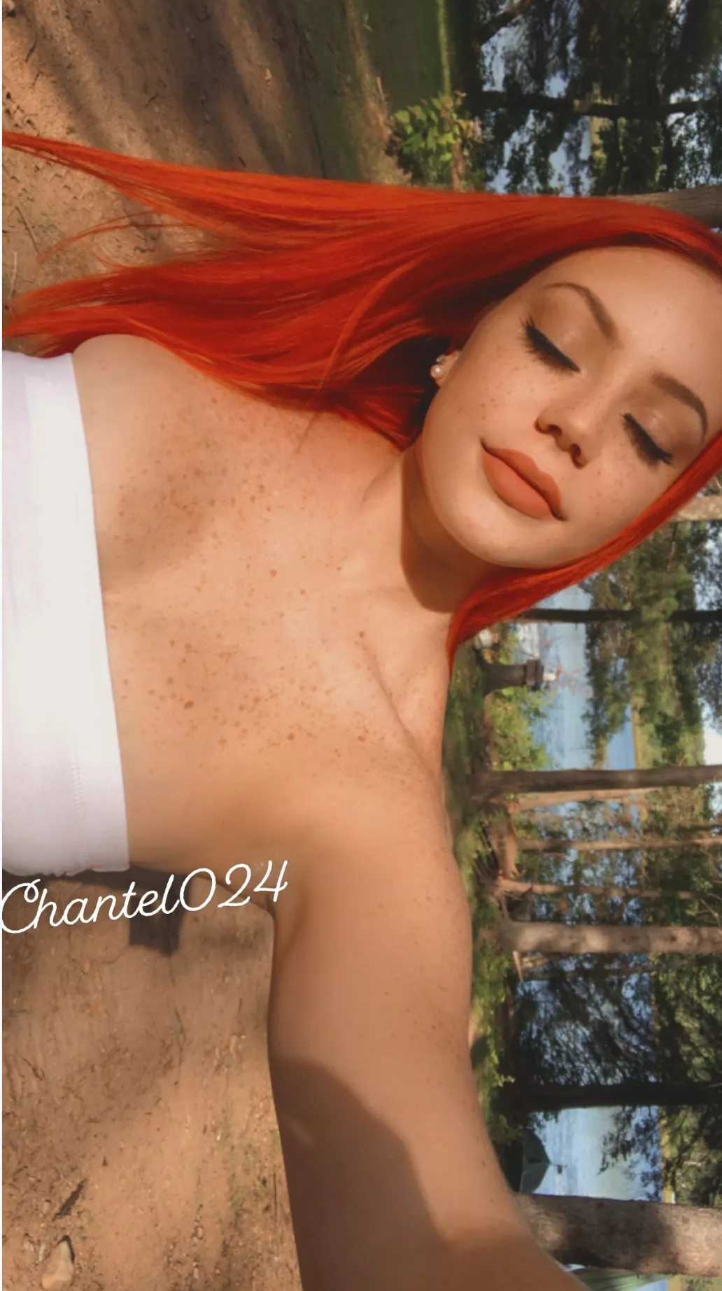 Freckled redhead in the sunshine! 🌞 posted by chantel024