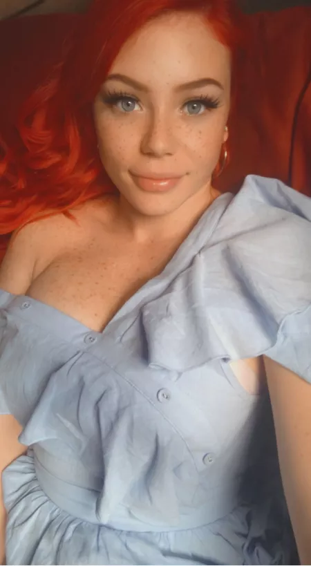 Freckles and blue eyes 🥰 by chantel024