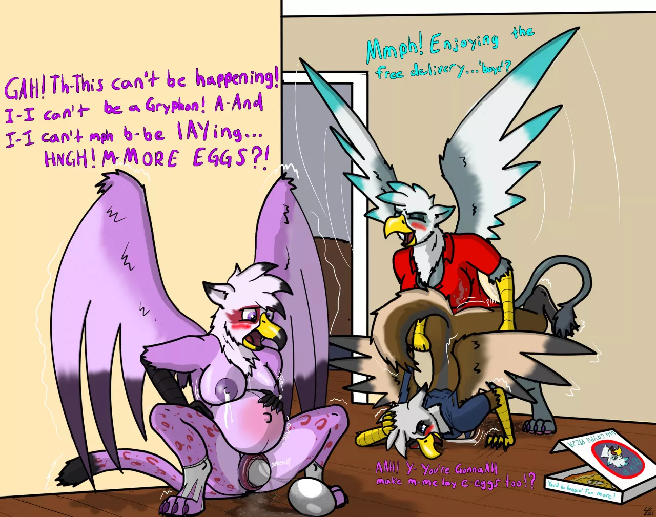 Free Delivery (Story [FH] (Goldengryphon) posted by OwO_Bot