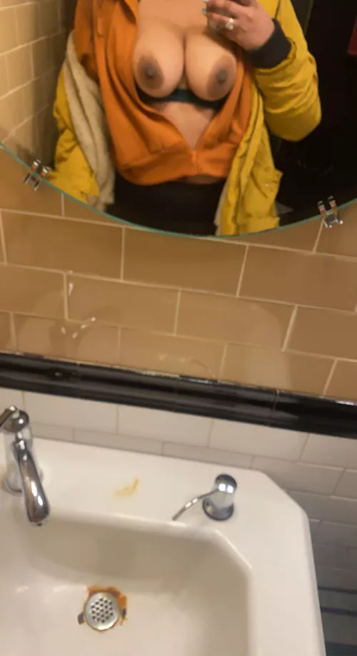 free tits at the theater by hornywrld