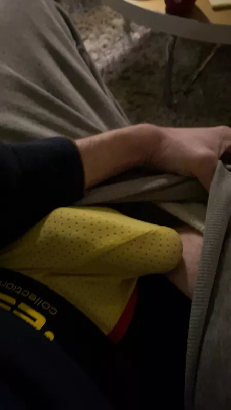 Freeballing with sweatpants is better ^^ dm for skype ;) by Prestigious_Fruit_80