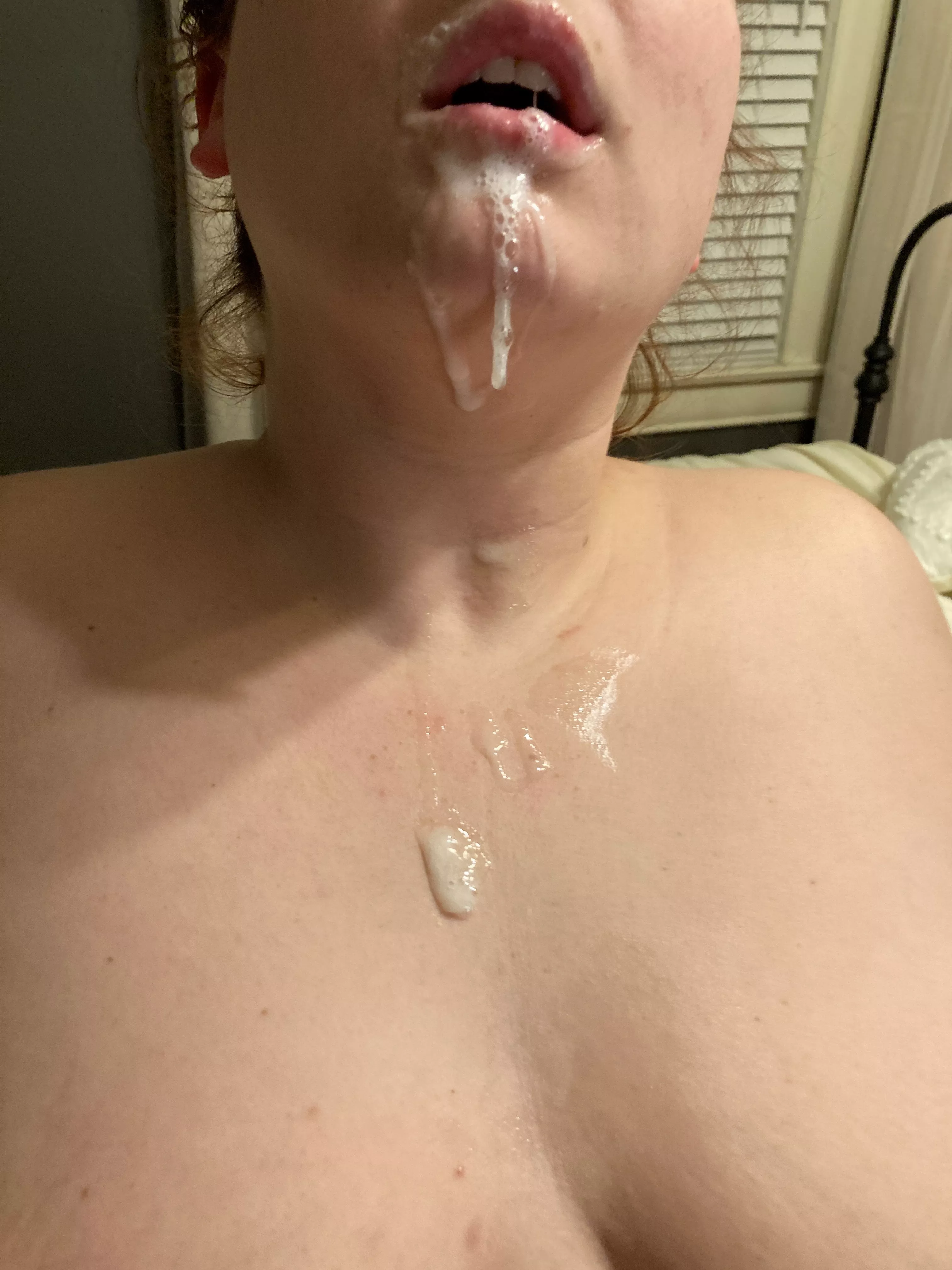 Fresh after a facefucking posted by LadyRisque