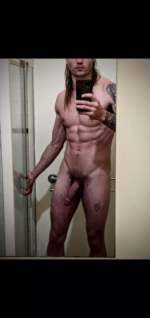 Fresh out of the shower by seemee1234