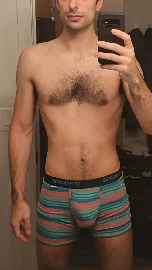 Fresh out of the shower, who wants to get dirty again? by KosherCutz