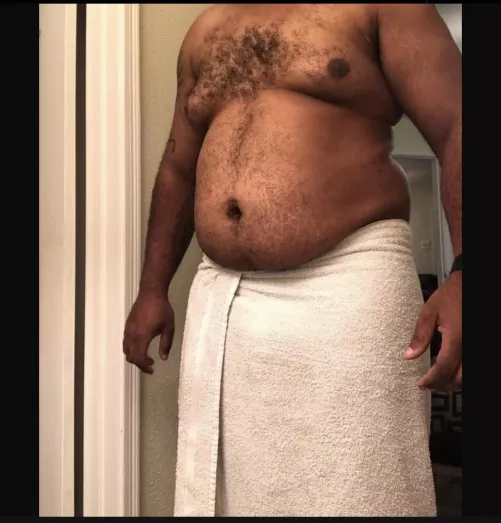 Fresh out the shower, wanna help with my towel? by fatboyatl83