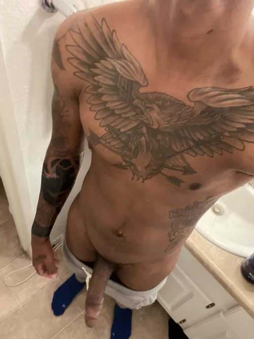 Fresh tattoos are the only thing I wrap up by damnitahmad