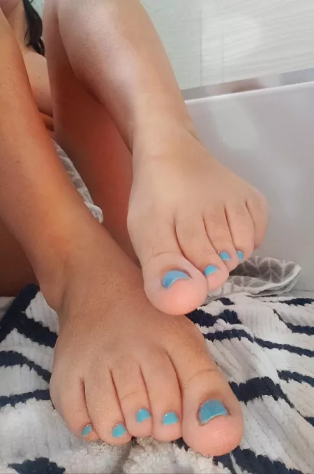 Freshly Painted Baby Blues 💙 by [deleted]