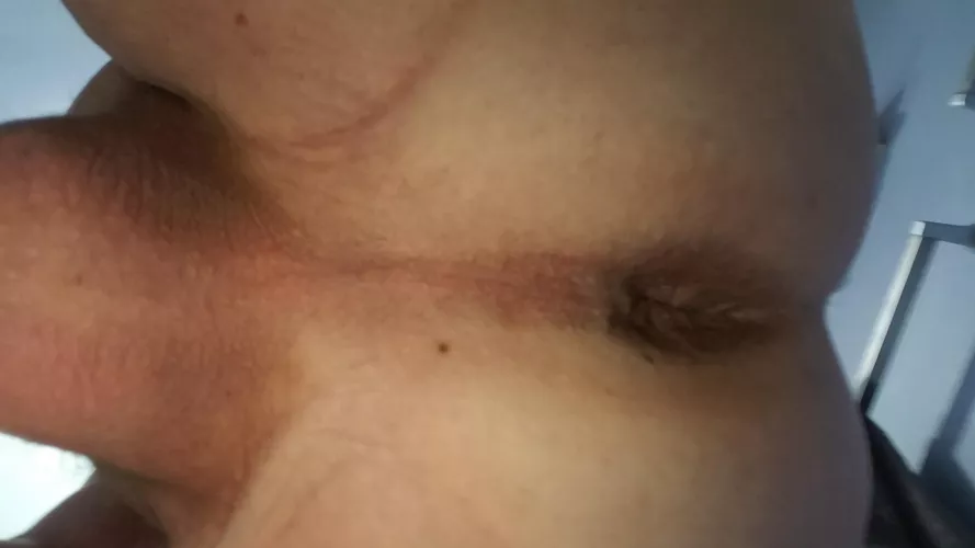 freshly shaven balls and hole.... by Dave43M