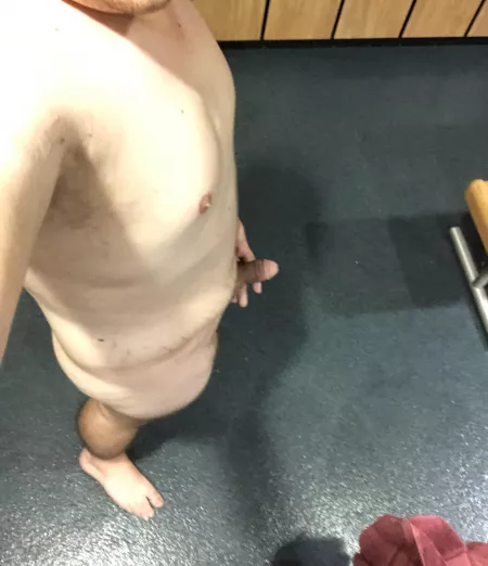 Freshly showered and soft in a new locker room by TechnicalUsername
