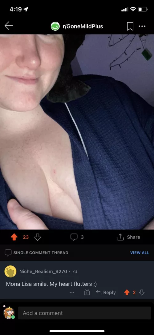 Freshly showered cleavage (; by mahonrac000