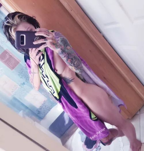 Freshly showered count 🤔 by Bajun_Marusya