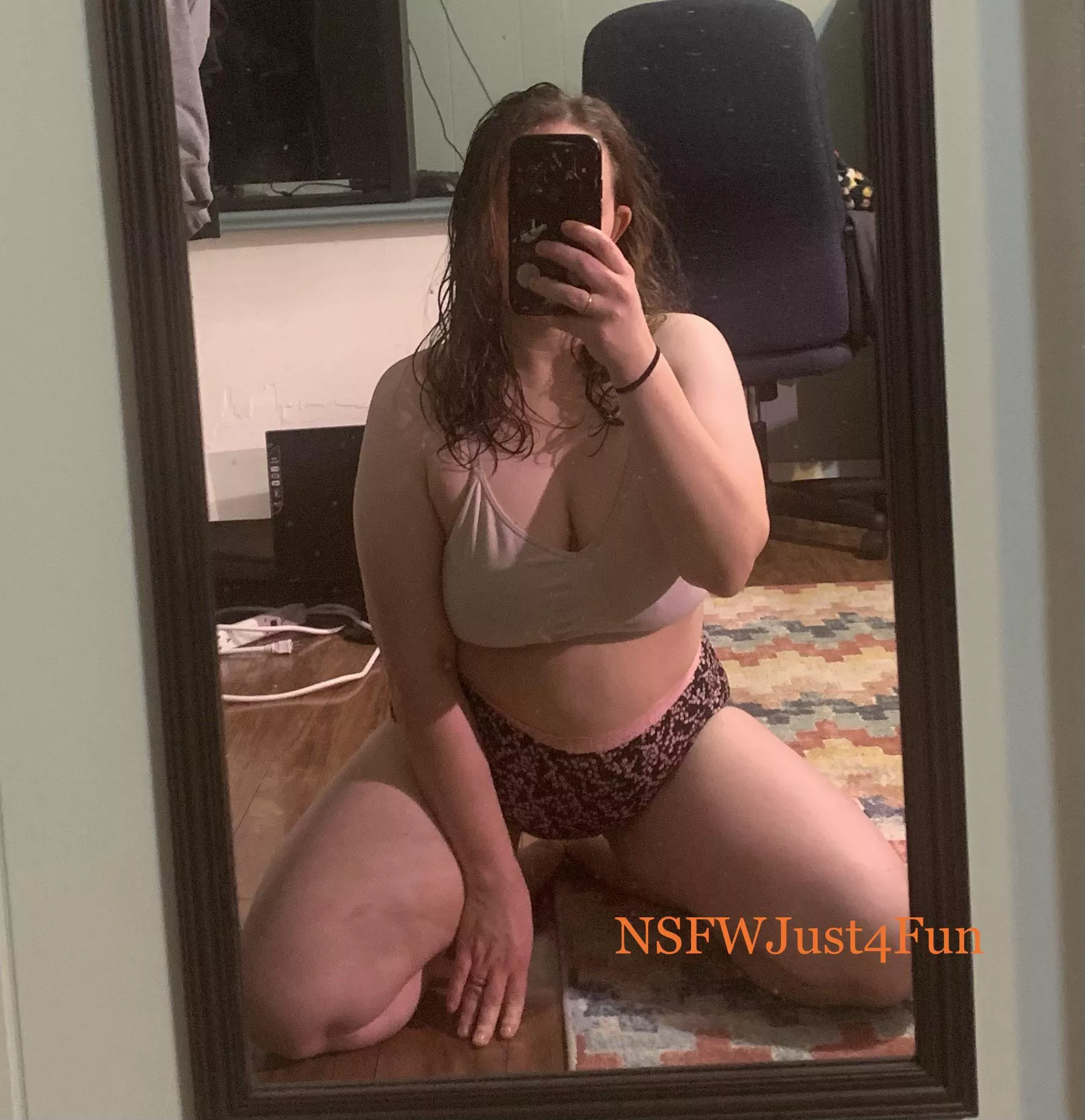 Freshly showered. Now what? posted by NSFWJust4Fun