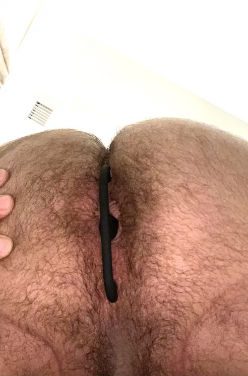 Freshly showered, with the Aneros Syn by buzzmynips