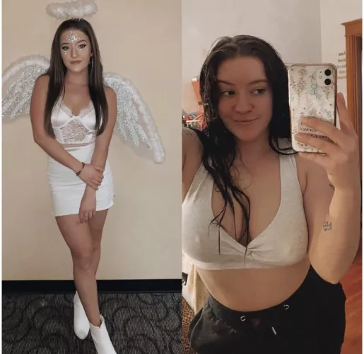 Freshman year of college ➡️ Senior year by GamerBaddie28