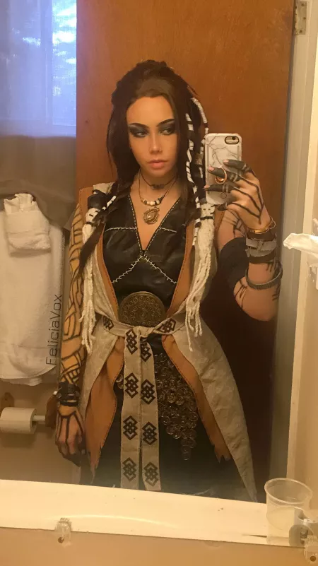 Freya from God of War cosplay by Felicia Vox by FeliciaVox