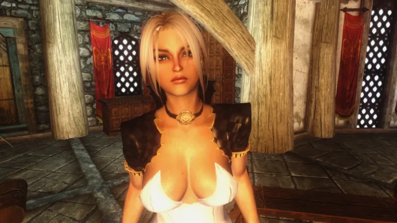 Freya Gray-Mane in a revealing dress by VillageJesus69