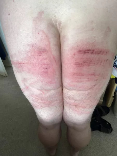 Friday afternoon caning and cropping (44M) by JadeElf
