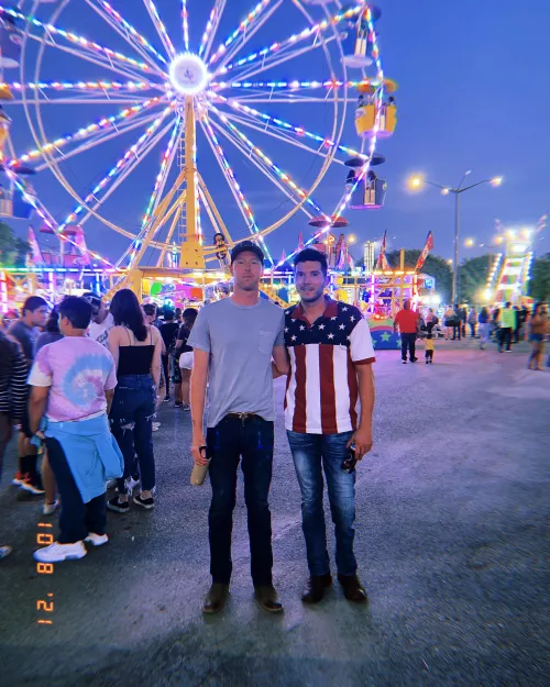 Friday night at the county fair by chattamike