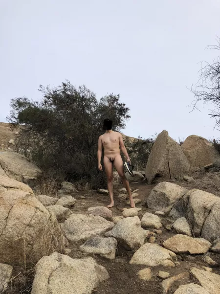 Friend asked me to pose by NudistInLosAngeles