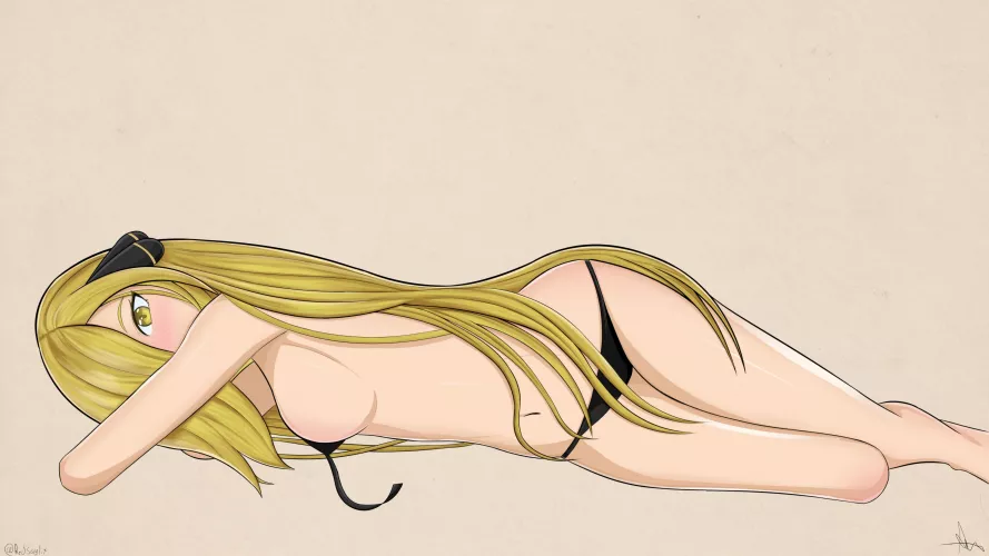 Friend drew Cynthia by heilhobo